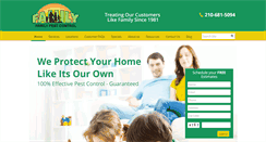 Desktop Screenshot of familypestcontrol.com